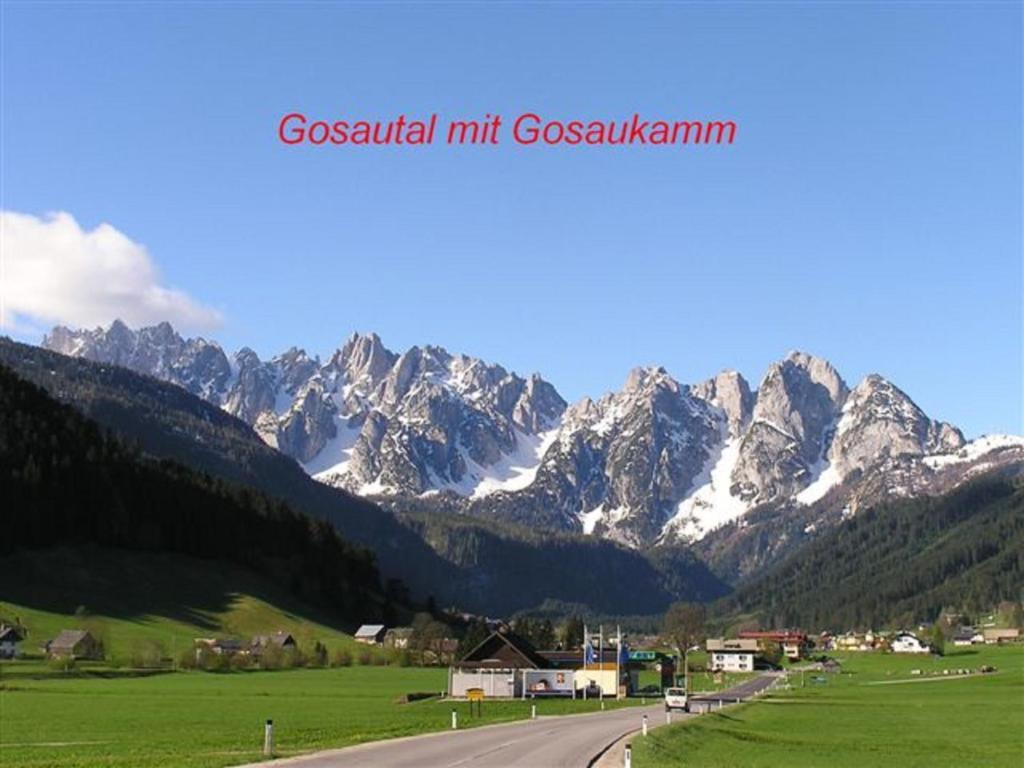 Ferienwohnung Renate Hubner Gosau Exterior foto